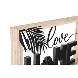 Dekoráció "Love Home" felirat40x5x24 cm
