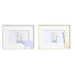 Dekoráció elefántos, zsiráfos 22,5x1,5x17,5 cm 2 féle