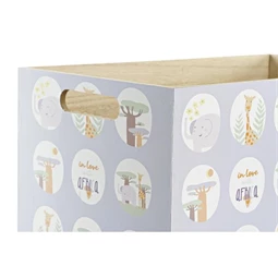 Dekoráció afrikai állatos 36x21x18 cm 2 féle