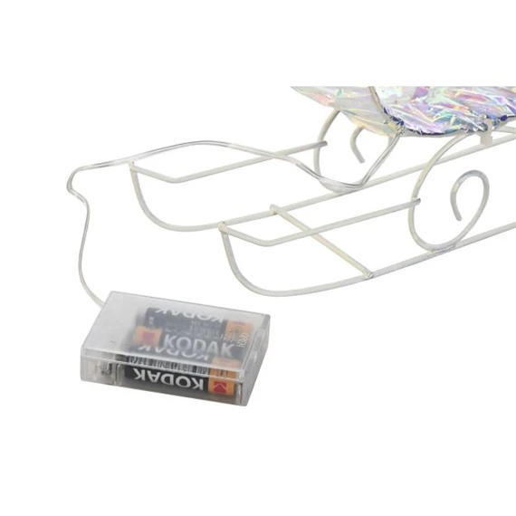 Dekoráció szán 45 LED-es 55x10x30 cm