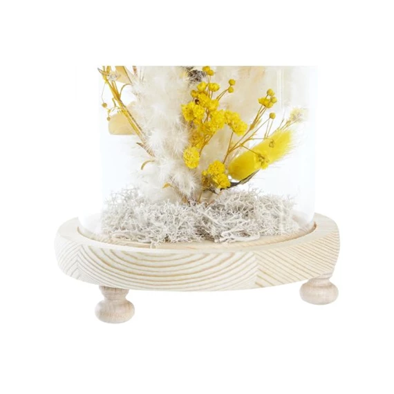 Dekoráció szárazvirág 12x12x21 cm 2 féle