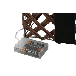 Dekoráció szett ajándékdoboz 30 LED-es 26x26x30 cm S/3