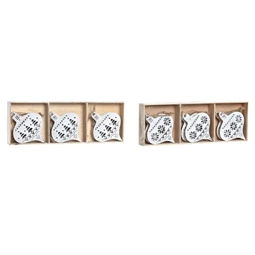 Dekoráció szett akasztós 22x8x3 cm 2 féle S/6