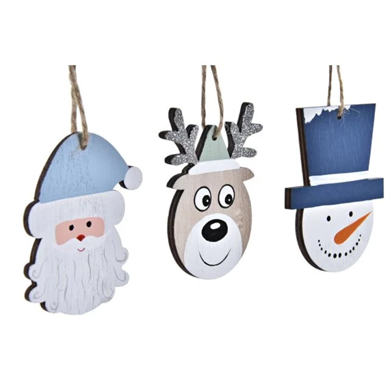 Dekoráció szett akasztós 21x8x1,5 cm S/3