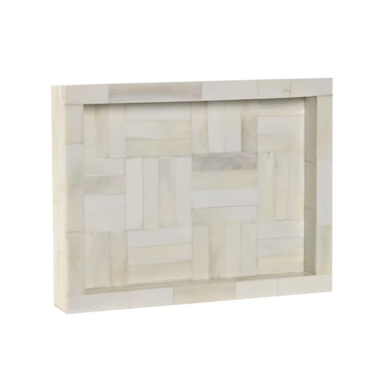 Dekoráció tálca szögletes 20,4x15,5x2,8 cm