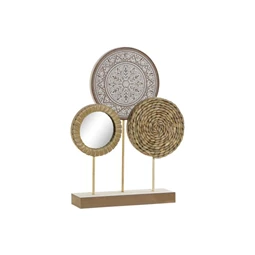 Dekoráció tükörrel 28x7x36 cm