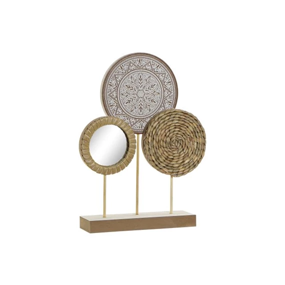 Dekoráció tükörrel 28x7x36 cm