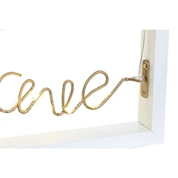 Dekoráció világító "LOVE" felirat 25x3,5x15 cm 2 féle