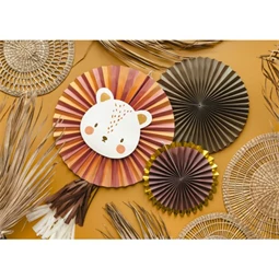 Dekorációs rozetta leo, mix, 26-43 cm S/3