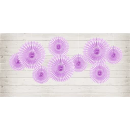 Dekorációs rozetták levendula 20-30 cm S/3