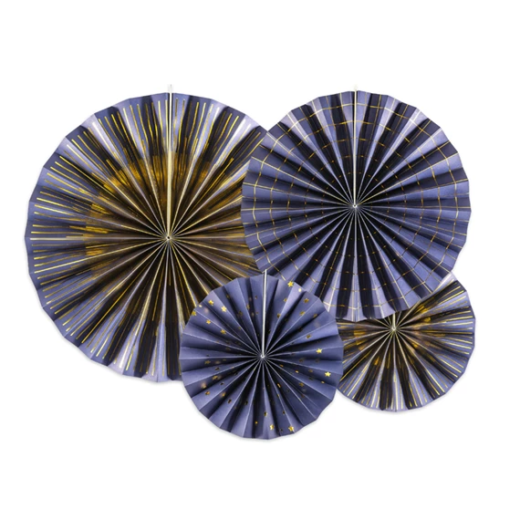 Dekorációs rozetták tengerészkék S/4