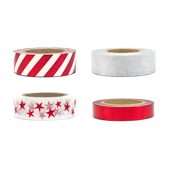 Dekorációs szalag mix S/4
