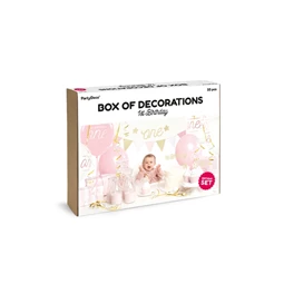 Dekorációs szett - Első szülinapom arany S/33