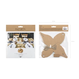 Dobozok címkékkel 6x6x5,5 cm S/10