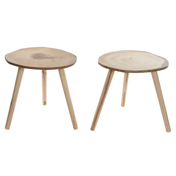 Dohányzóasztal 40x40x40 cm 2 féle