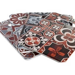 Edényalátét mozaikos 18x24x0,7 cm 4 féle