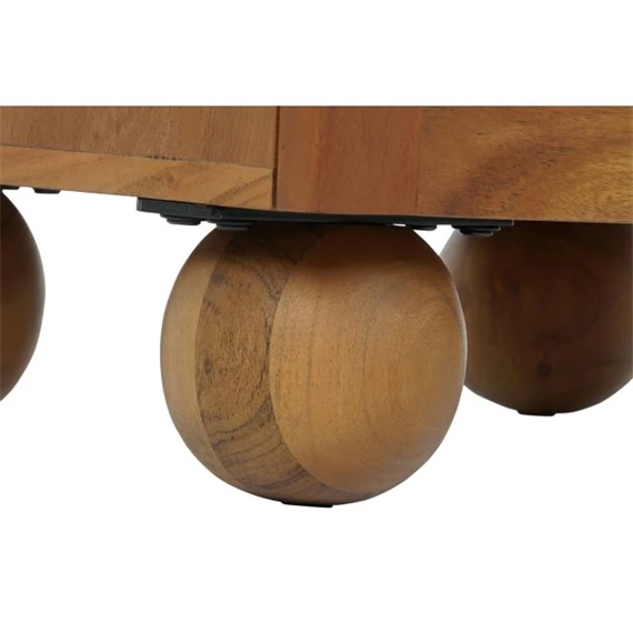 Éjjeliszekrény fonott 50x40x50 cm