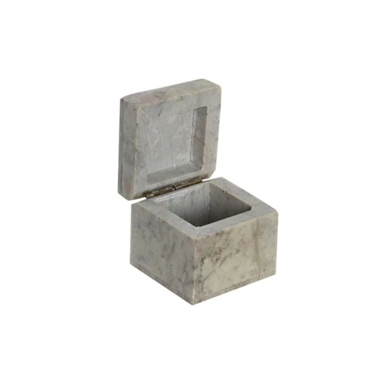 Ékszertartó köves lótusz, vésett 5x5x5 cm 4 féle