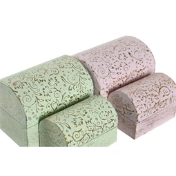 Ékszertartó szett 10x7,5x8 cm 2 féle S/2