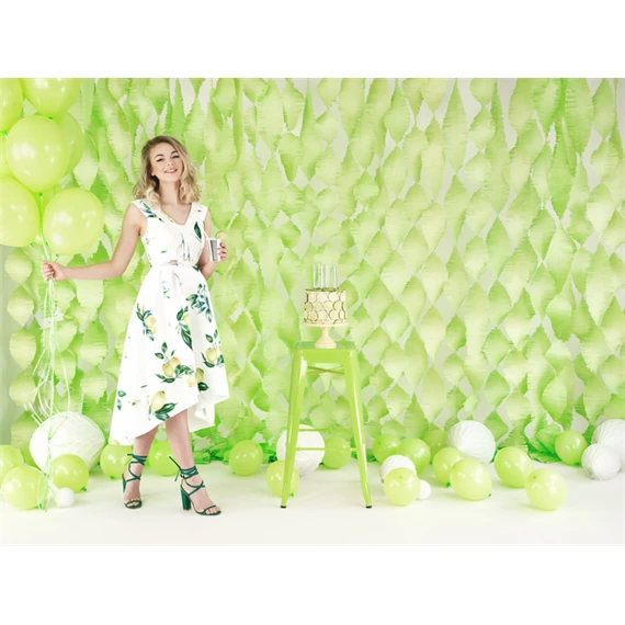 Lufi erős 30 cm pasztell lime zöld S/100