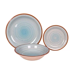 Étkészlet 27,5x27,5x3,3 cm S/18