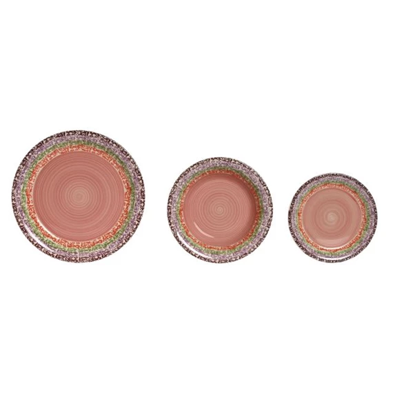 Étkészlet 27x27x2 cm S/18