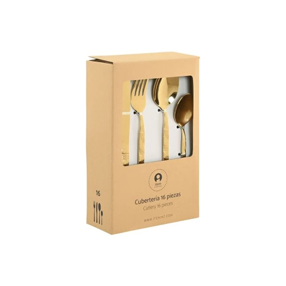 Evőeszköz készlet 15x7x24 cm S/16