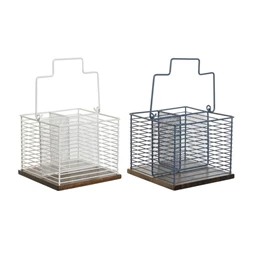 Evőeszköztartó 18x18x15 cm 2 féle