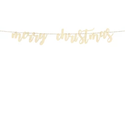 Fa banner Merry Christmas 87x17 cm