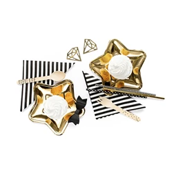 Fa evőeszköz fekete 16 cm S/18