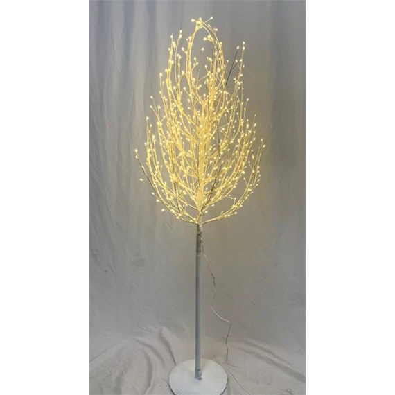 Fényfa gömb, 2100 LED-es, melegfehér 300 cm