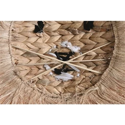 Fali dekoráció, oroszlán 46x6x46 cm