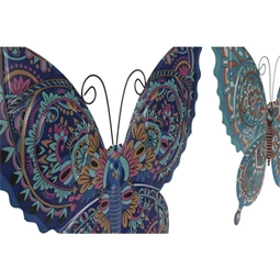 Fali dekoráció pillangó 46x1x33,5 cm 2 féle