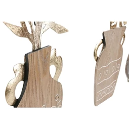 Fali dekoráció váza 28,5x2x50 cm 4 féle