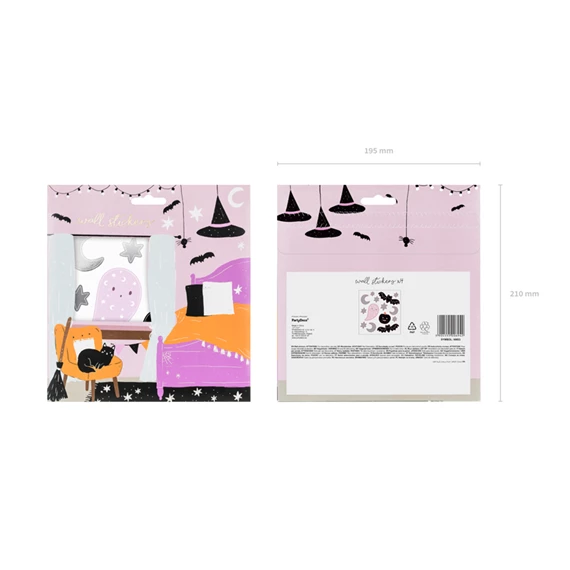 Fali matricák halloween S/4