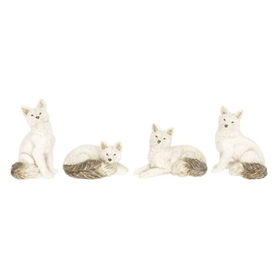 Farkas ülő, fekvő 3,4x2,7x4 cm 4 féle