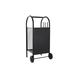 Fatartó szett kocsi 42x36x81 cm S/3