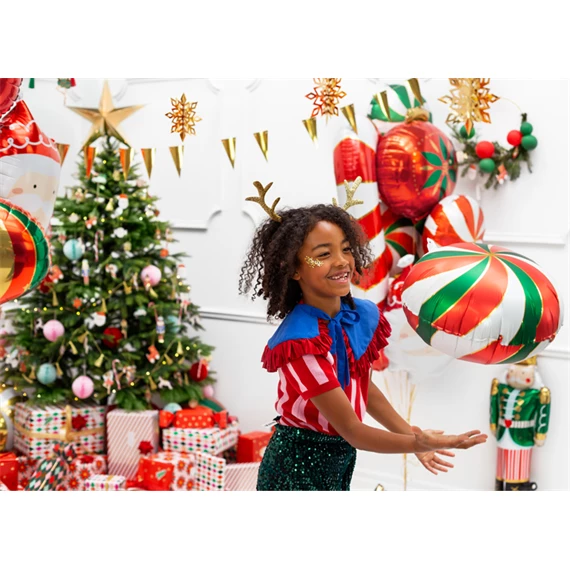 Fejpánt rénszarvas arany 34,5x22 cm