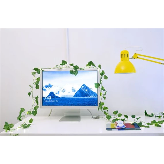 Fényfüzér, borostyán 3 m 