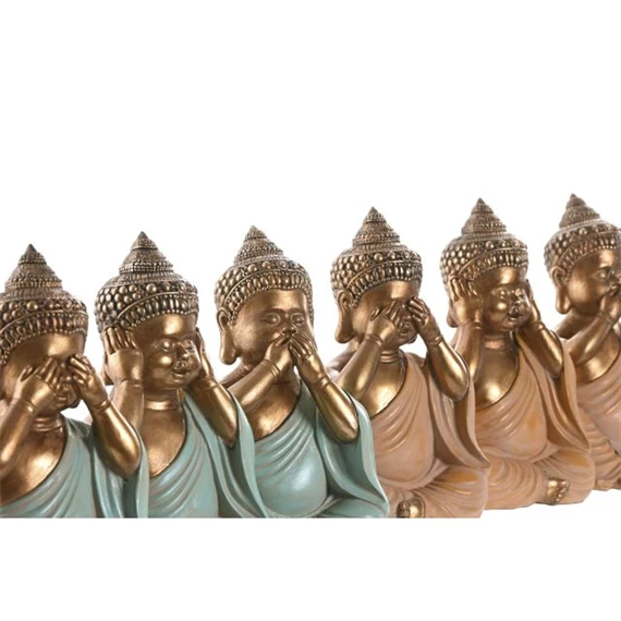 Figura Buddha 11x9x17 cm 6 féle