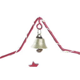 Figura LED-es csillag 13x7x14 cm 3 féle