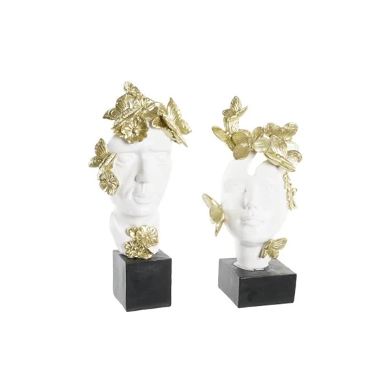 Figura arc 14x11x32 cm 2 féle