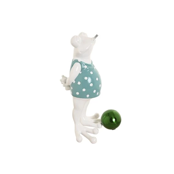 Figura béka 13x12x27 cm 3 féle