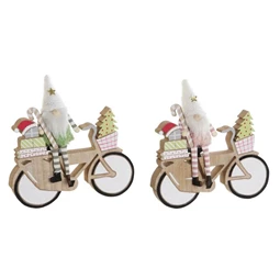 Figura bicikli 21x2x21 cm 2 féle