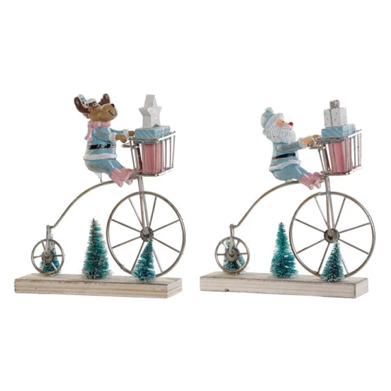 Figura bicikli 15x5x17 cm 2 féle