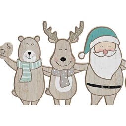 Figura fenyőfa 30x4x17 cm 2 féle