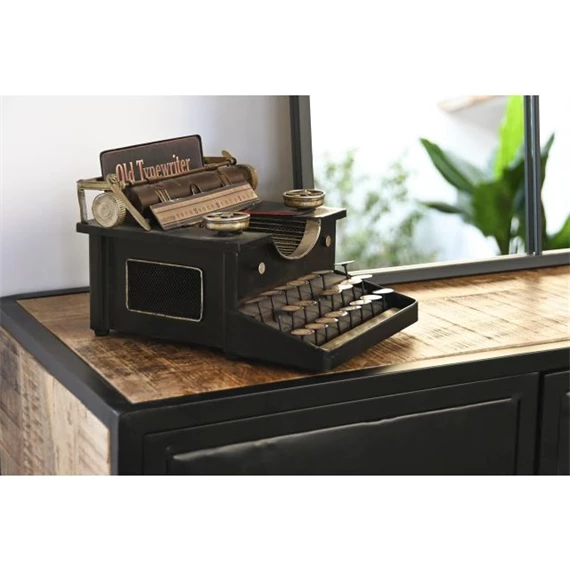 Figura írógép 24x26x15 cm