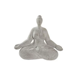 Figura lány jóga 27,5x15x24 cm