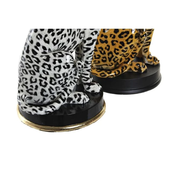 Figura leopárd 16x16x32 cm 2 féle