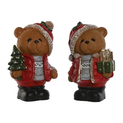 Figura maci LED-es 28,5x19x38,5 cm 2 féle